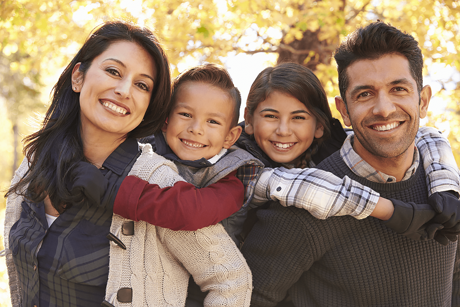 happy family after child’s oral health