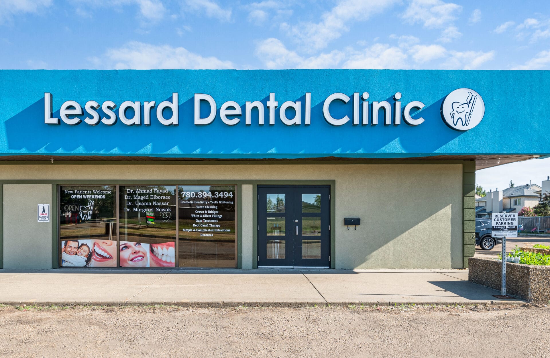 exterior view of Lessard Dental Clinic